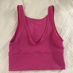 Sonic pink lululemon tank